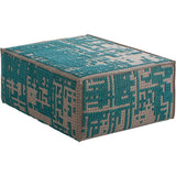 Gan Canevas Abstract Modular Pouf Ottoman | Dark Pink/Dark Gray 02CN21669CL77