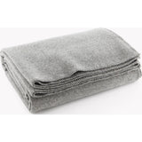 Faribault Pure & Simple Wool Blanket | LT Heather Gray 9172 Twin/9158 Queen/9141 King