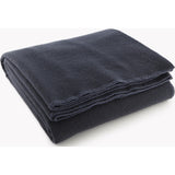Faribault Pure & Simple Wool Blanket | Navy