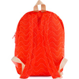 Mokuyobi Quilted Purse Backpack | Red / Orange