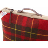 Faribault Pak-a-Robe Plaid Packable Wool Throw | Nokomis Red 17252 50x60