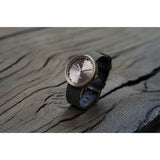 LEFF amsterdam D38 Tube Watch | Rose Gold/Green LT71034