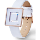 Hygge 2089 Rose Gold Watch | Leather HGE-020083 MSL2089