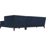 TOV Furniture Jess Textured Linen RAF Sectional | Navy- TOV-L4912