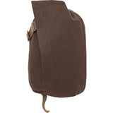 Cote et Ciel Isar Large Raw Canvas Backpack | Roasted Chestnut 28073