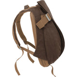 Cote et Ciel Isar Large Raw Canvas Backpack | Roasted Chestnut 28073