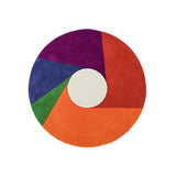 Metrocs Max Bill Wool Rug | Color Wheel