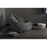 Gan Sail Pouf Bean Bag | Black 02LN37092GBB38