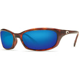 Costa Harpoon Tortoise Sunglasses | Blue Mirror Glass W580