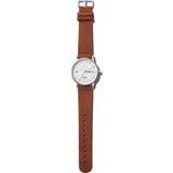 Triwa Snow Klinga Brown Classic - Silver Buckle | KLST109-CL010212