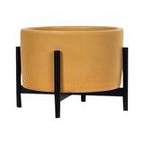 Modernica Table Top Cylinder Planter | Mustard