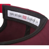 Topo Designs Mini Map Hat | Wine