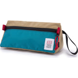 Topo Designs Dopp Kit | Khaki/Turquoise