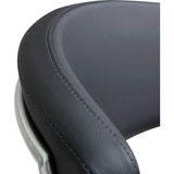 TOV Furniture Cosmo Stainless Steel Barstool | Black- TOV-K3627