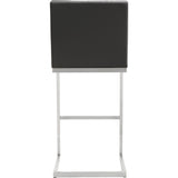 TOV Furniture Helsinki Grey Stainless Steel Barstool (Set of 2) | Grey- TOV-K3644