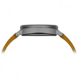 Tsovet SMT-RS40 Gunmetal Automatic Watch | Rouille Leather