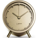 LEFF Amsterdam Tube Desk Clock | Brass