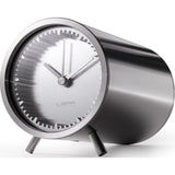 LEFF Amsterdam Tube Desk Clock | Steel