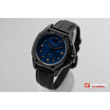 Lum-Tec V12 Phantom Watch - Black Croc Leather Strap