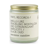 Anecdote Candles Vinyl Records Candle