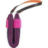 Cote et Ciel Large Leather Wallet | Black/Pink/Orchid 28086