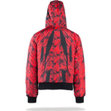 Sprayground Warrior Wings Reversible Down Jacket | Red/Black