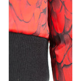 Sprayground Warrior Wings Reversible Down Jacket | Red/Black