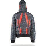 Sprayground Warrior Wings Reversible Down Jacket | Red/Black