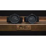 LEFF amsterdam S42 Tube Watch | Black Plated Stainless Steel