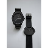 LEFF amsterdam S42 Tube Watch | Black Plated Stainless Steel