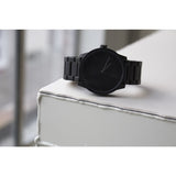 LEFF amsterdam S42 Tube Watch | Black Plated Stainless Steel