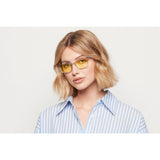 Baxter Blue Wells Sleep Blue Light Glasses | Crystal
