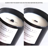 AYDRY & Co. Wooden Wick Candle | Cherry Blossom 3 oz