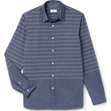 Lacoste Men's Slim Fit Striped Poplin Shirt