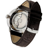 Zeppelin Hindenburg Watch with Power Reserve Indicator | Beige & Brown Leather 7060-4