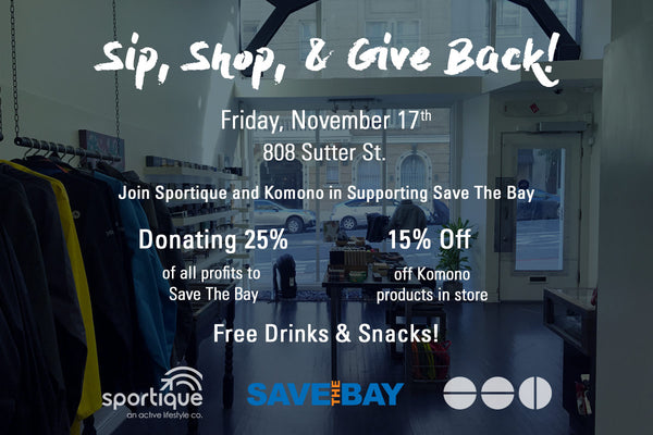 Join our charity event at the Sportique Store
