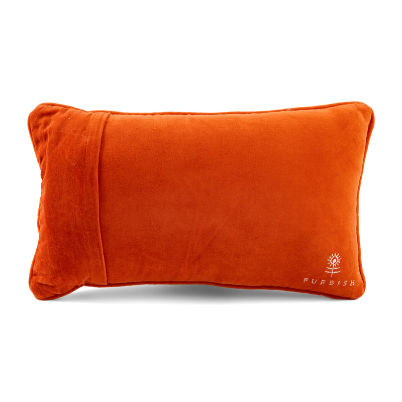 Furbish Needlepoint Decorative Throw Pillow