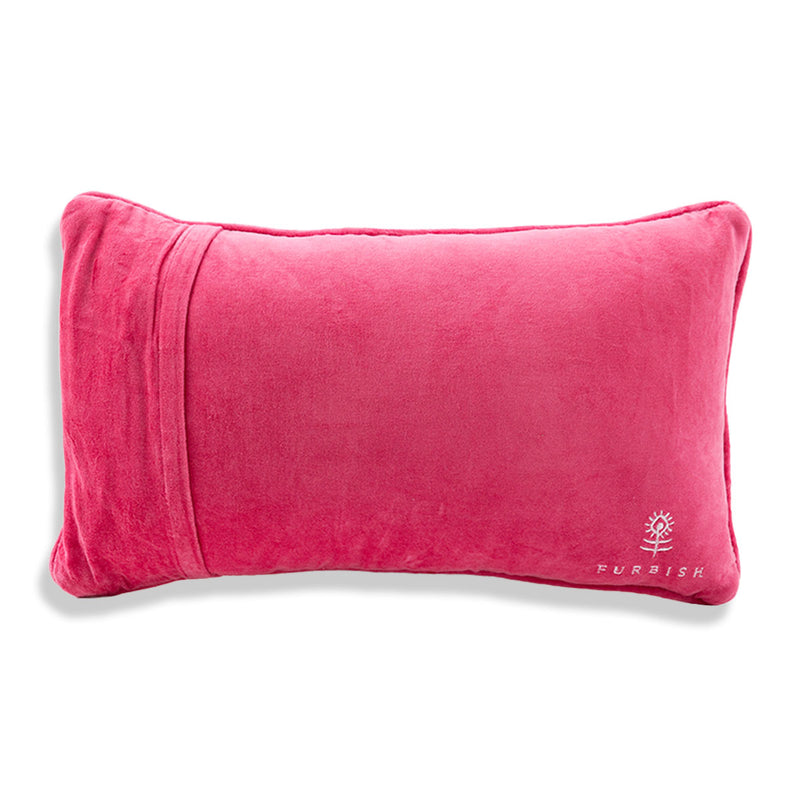 Furbish Needlepoint Decorative Throw Pillow