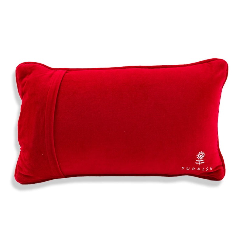 Furbish Needlepoint Decorative Throw Pillow