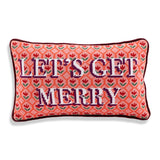 Furbish Needlepoint Decorative Throw Pillow