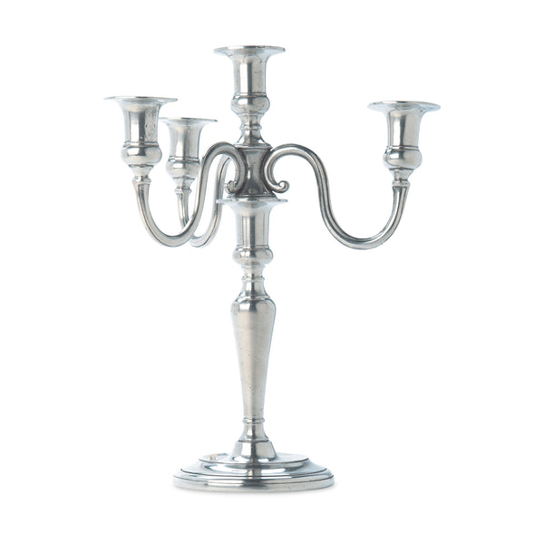 March | 4 Flame Candelabra | 14" H