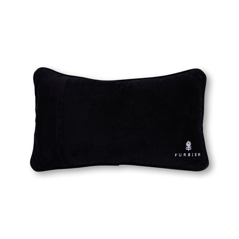 Furbish Needlepoint Decorative Throw Pillow