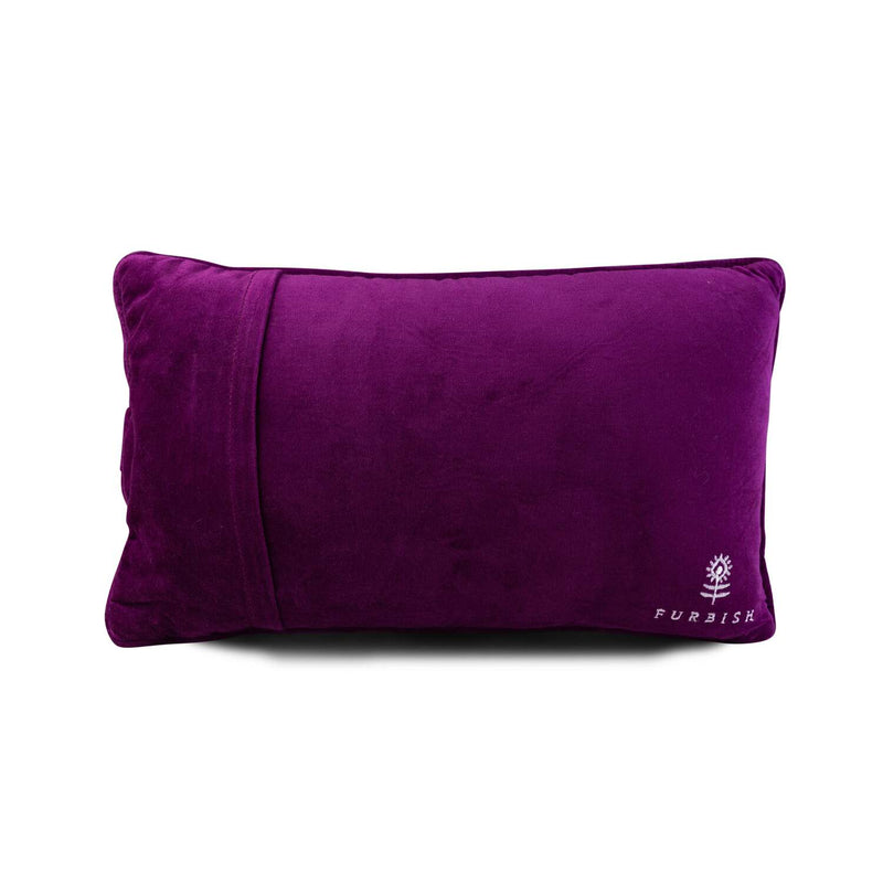 Furbish Mom Rules Needlepoint Pillow