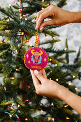 Furbish Needlepoint Zodiac Ornament