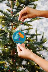 Furbish Needlepoint Zodiac Ornament