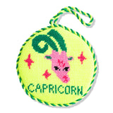 Furbish Needlepoint Zodiac Ornament