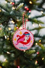Furbish Needlepoint Zodiac Ornament