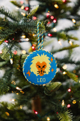 Furbish Needlepoint Zodiac Ornament