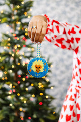 Furbish Needlepoint Zodiac Ornament