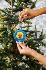 Furbish Needlepoint Zodiac Ornament